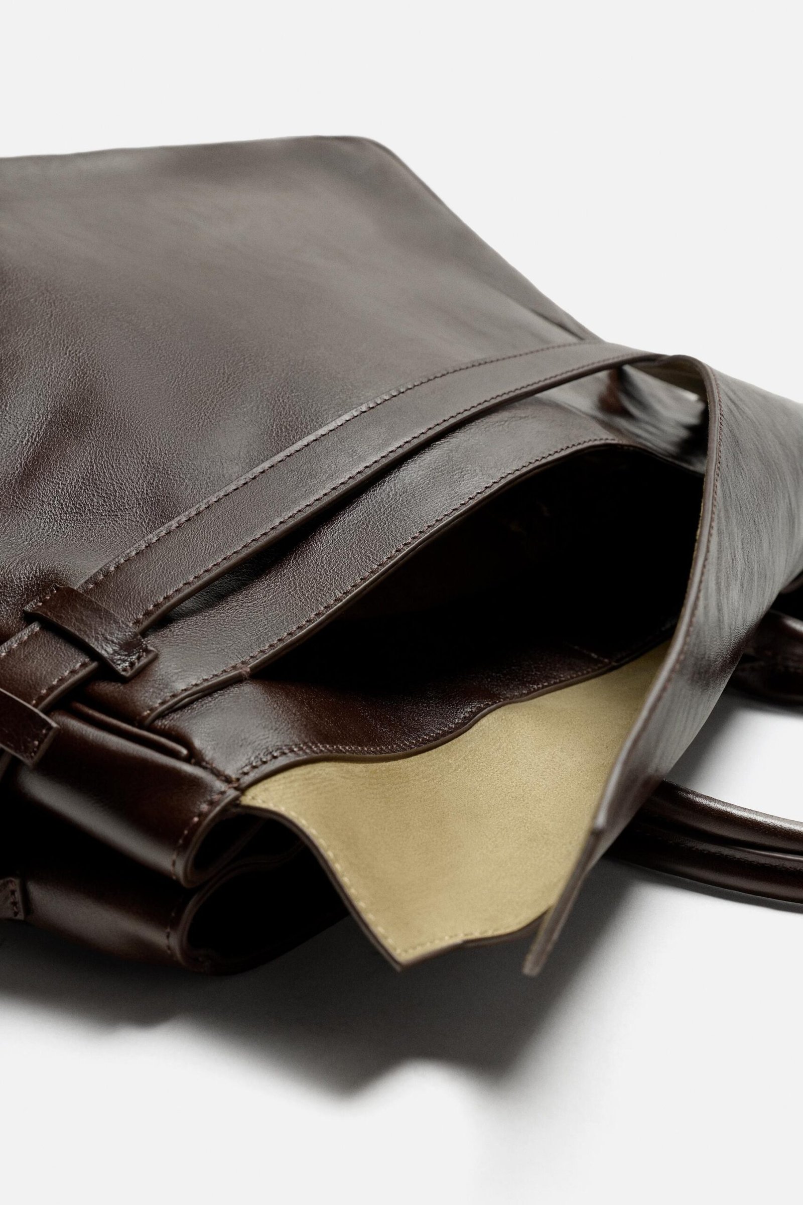 Leather Handbag - Image 4