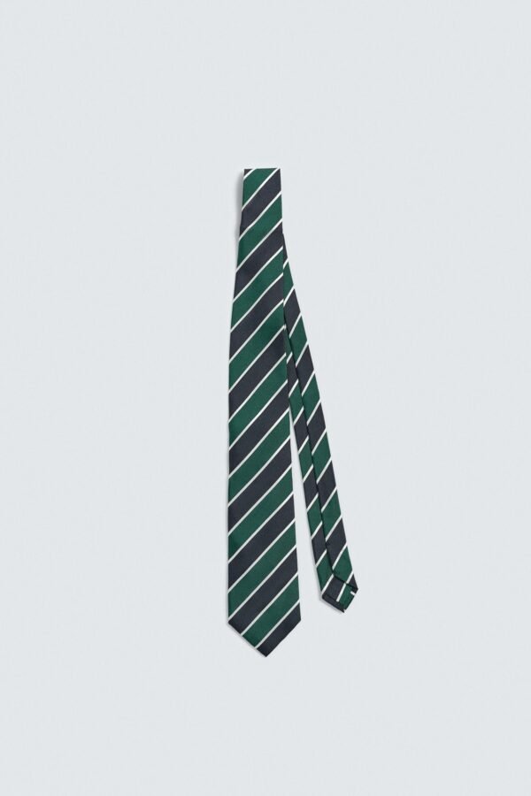 100% Silk Striped Tie - Image 4