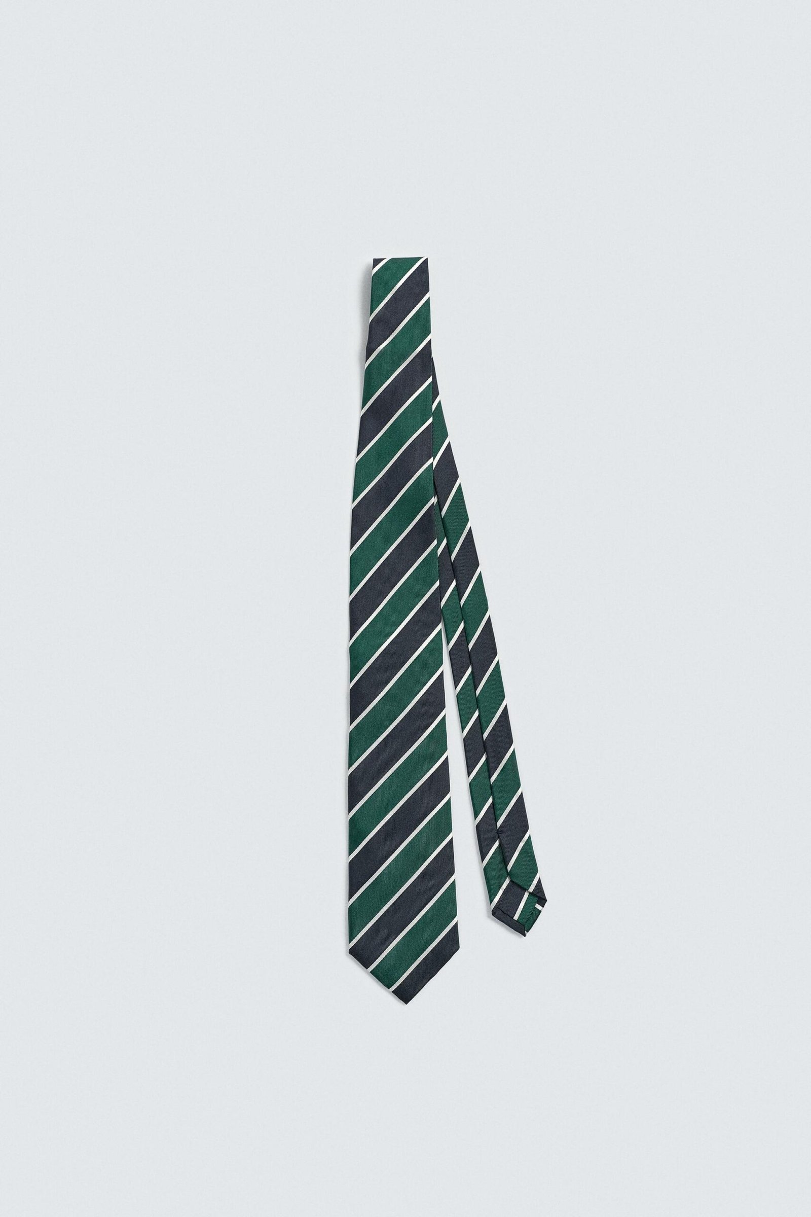 100% Silk Striped Tie - Image 4